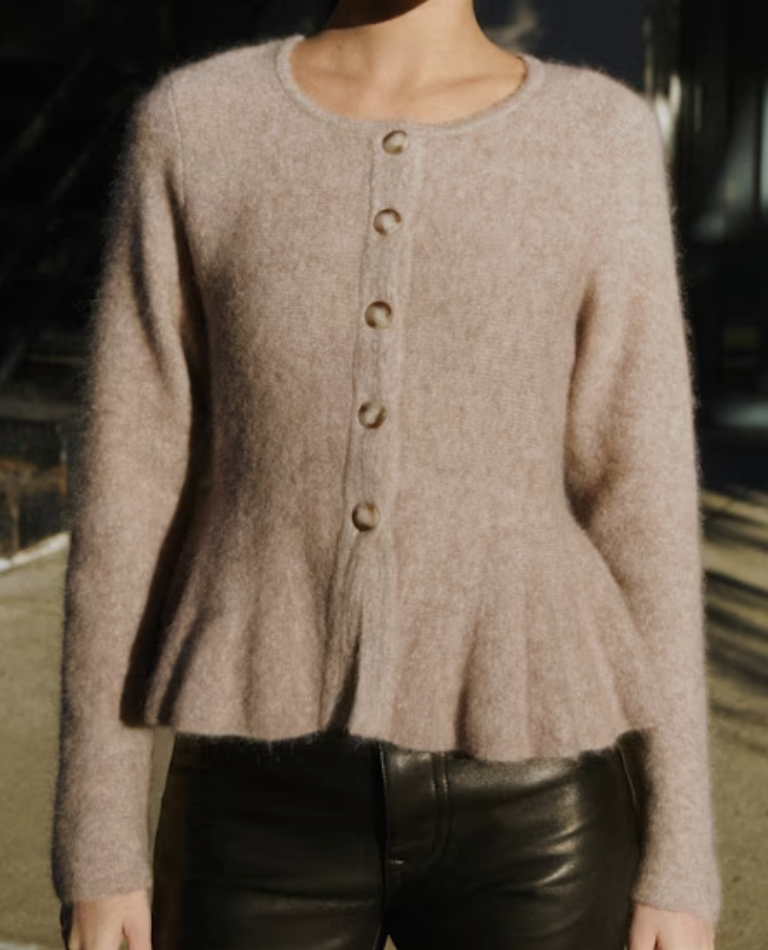 Cardigan, £135, Sezane