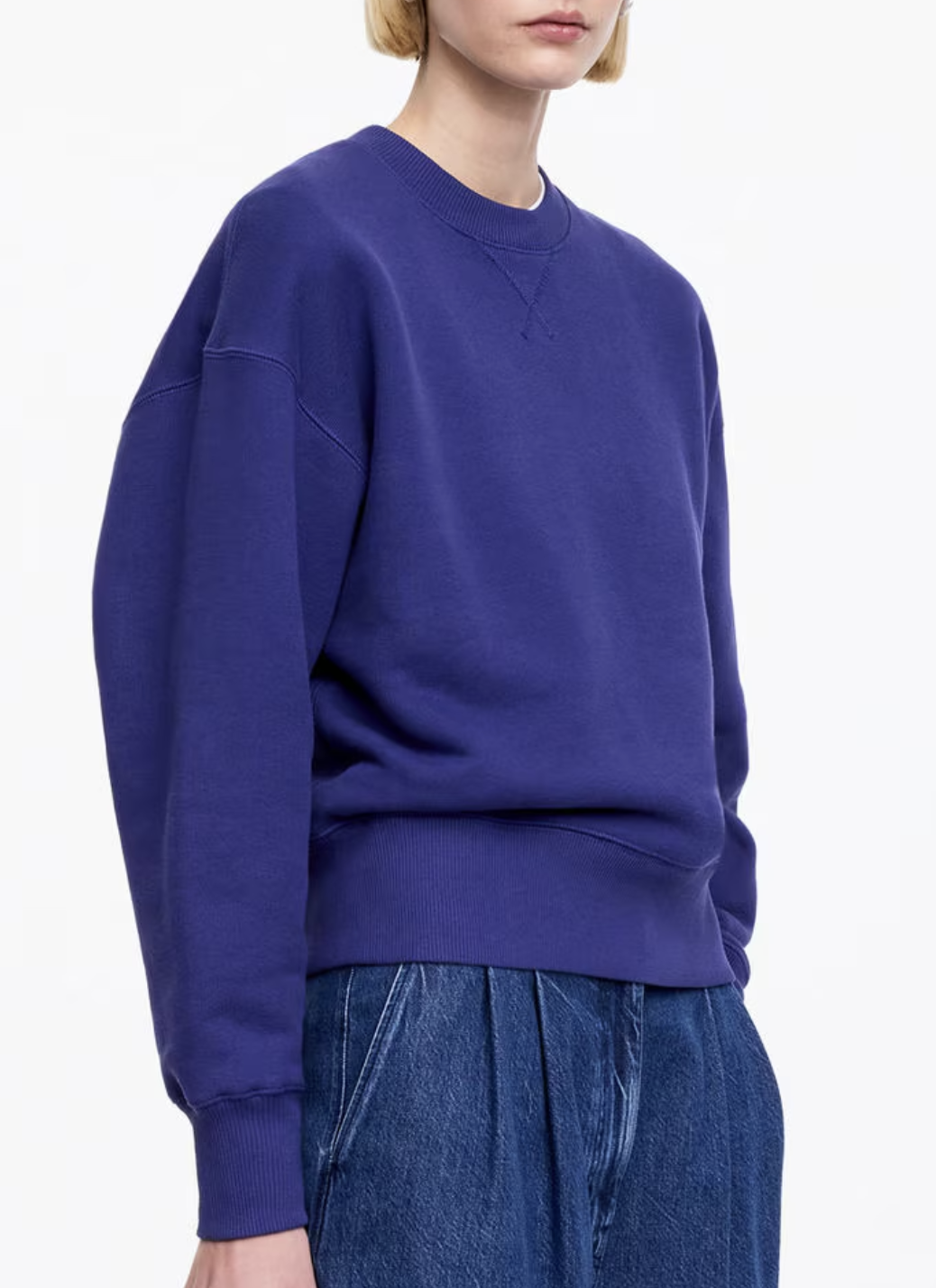 Sweatshirt, £65, Arket