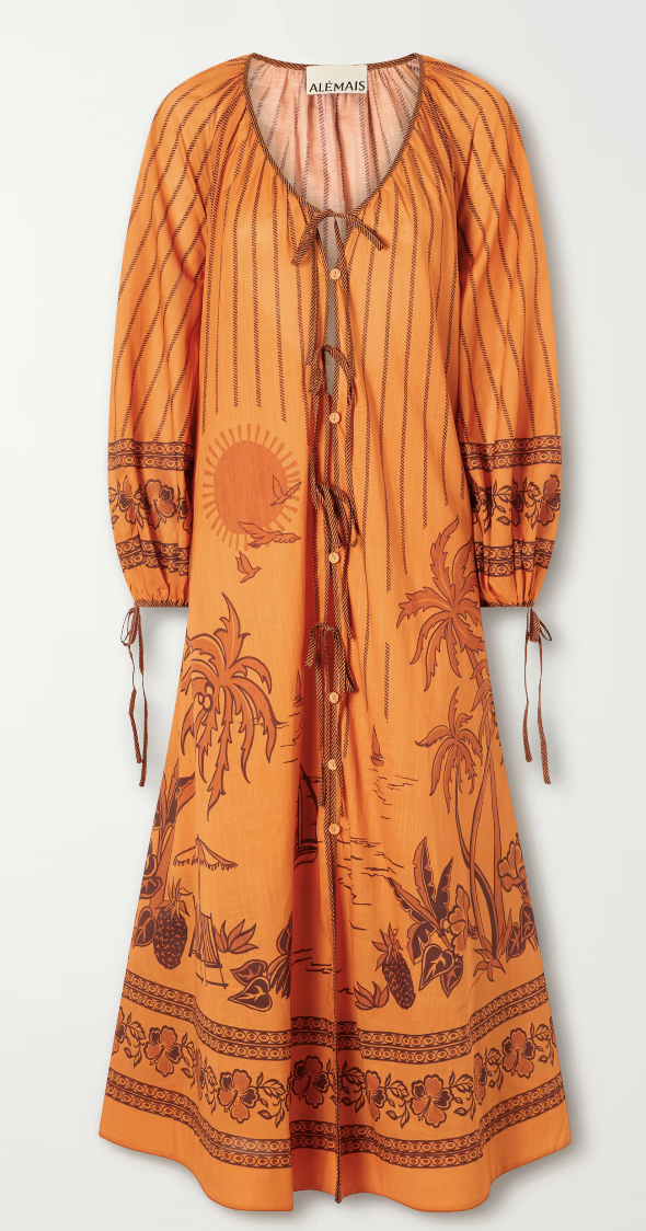 Dress, £420, Alemais