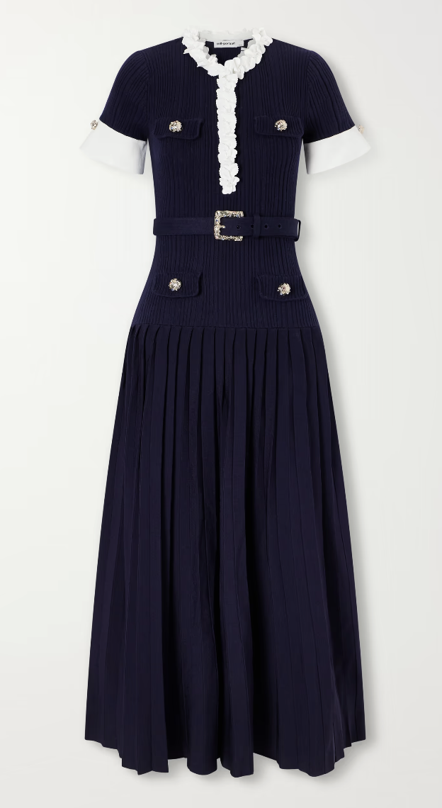 Dress, £420, Self-Portrait