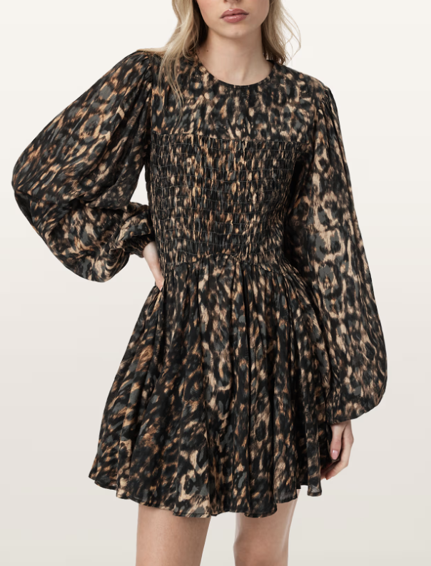 Dress, £179, AllSaints