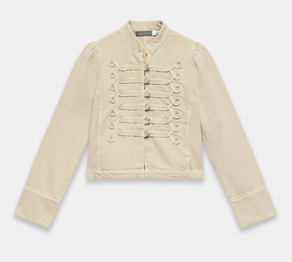 Jacket, £140, Mint Velvet