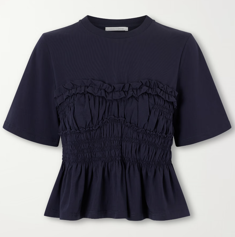 Top, £295, Cecilie Bahnsen