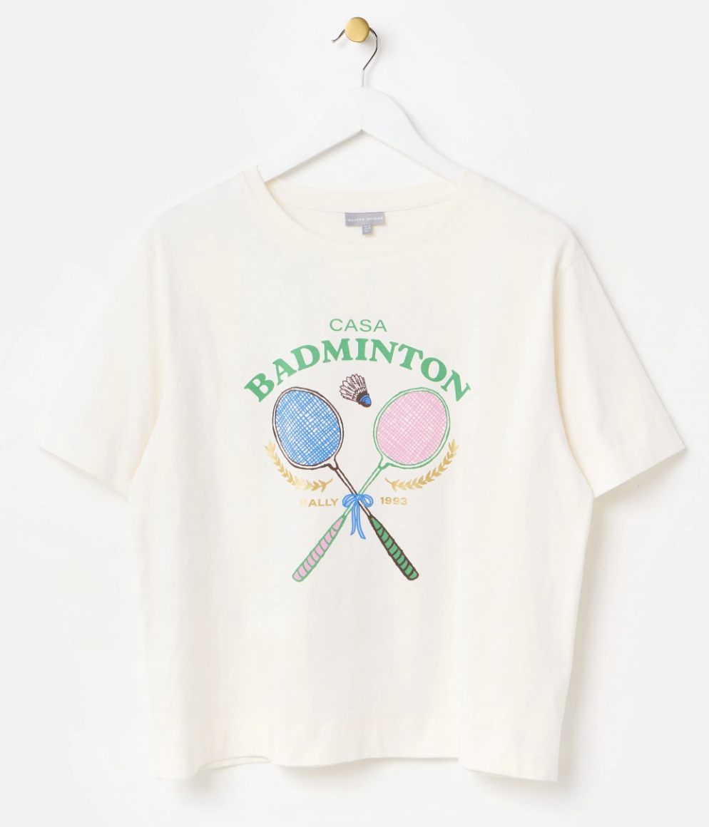 T-shirt, £38, Oliver Bonas