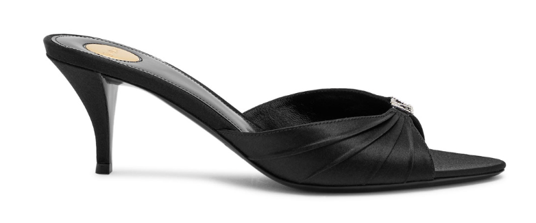 Mules, £930, Saint Laurent