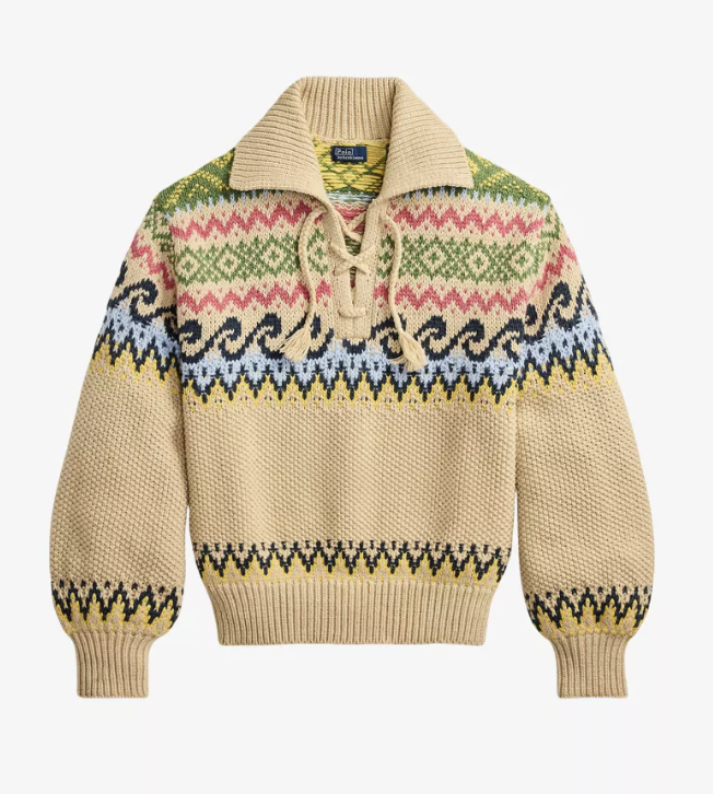 Jumper, £465, Polo Ralph Lauren