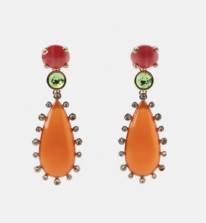 Earrings, £15.99, Zara