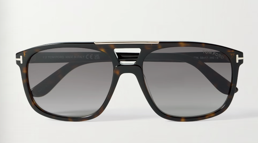 Sunglasses, £315, Tom Ford Eyewear