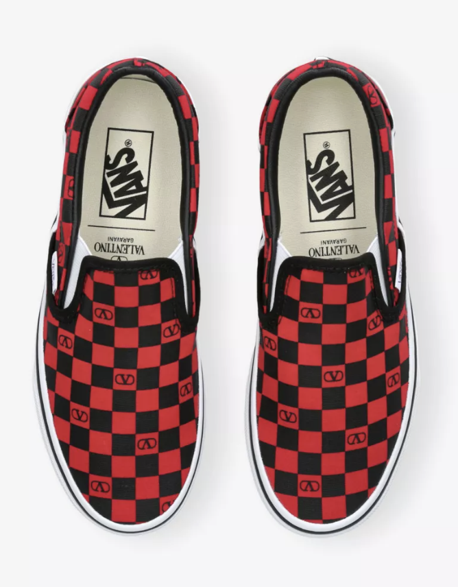 Sneakers, £350, Valentino Garavani x Vans