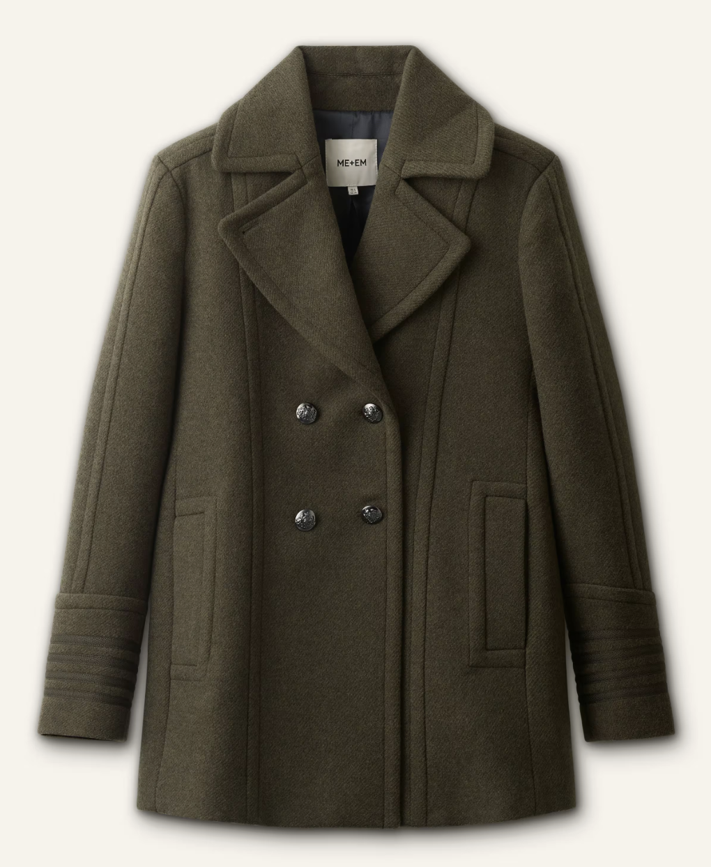 Coat, £495, ME+EM