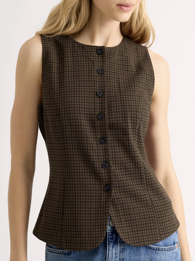Waistcoat, £65, Albaray