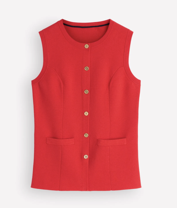 Waistcoat, £99, Boden
