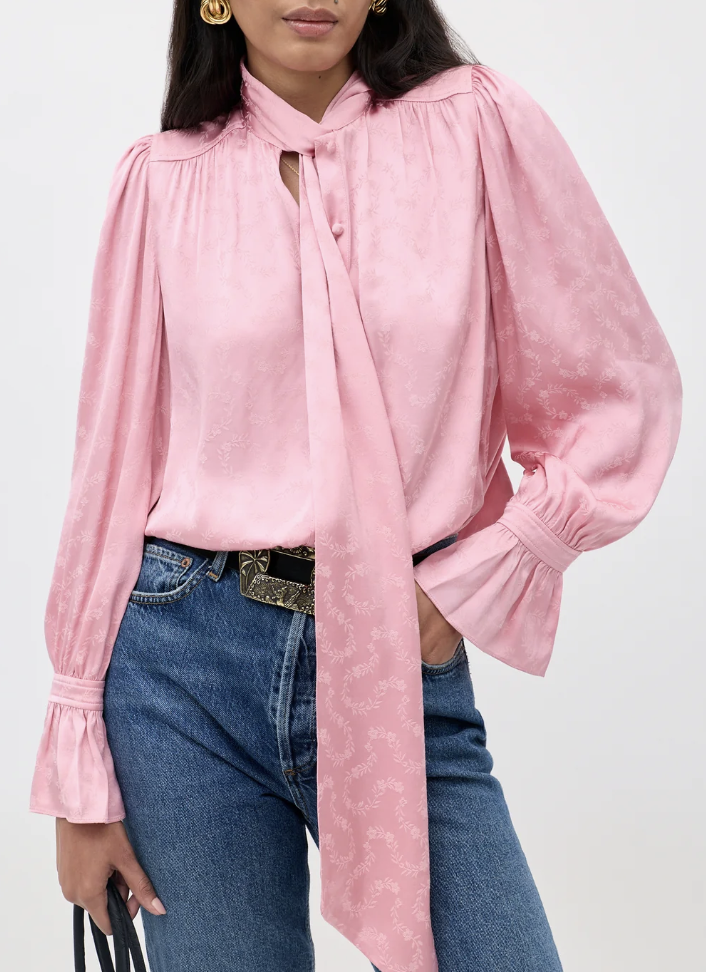 Blouse, £195, Rixo