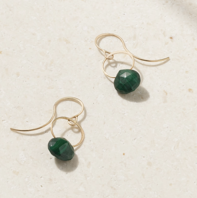 Earrings, £285, Melissa Joy Manning