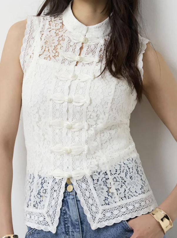 Top, £99, Mint Velvet