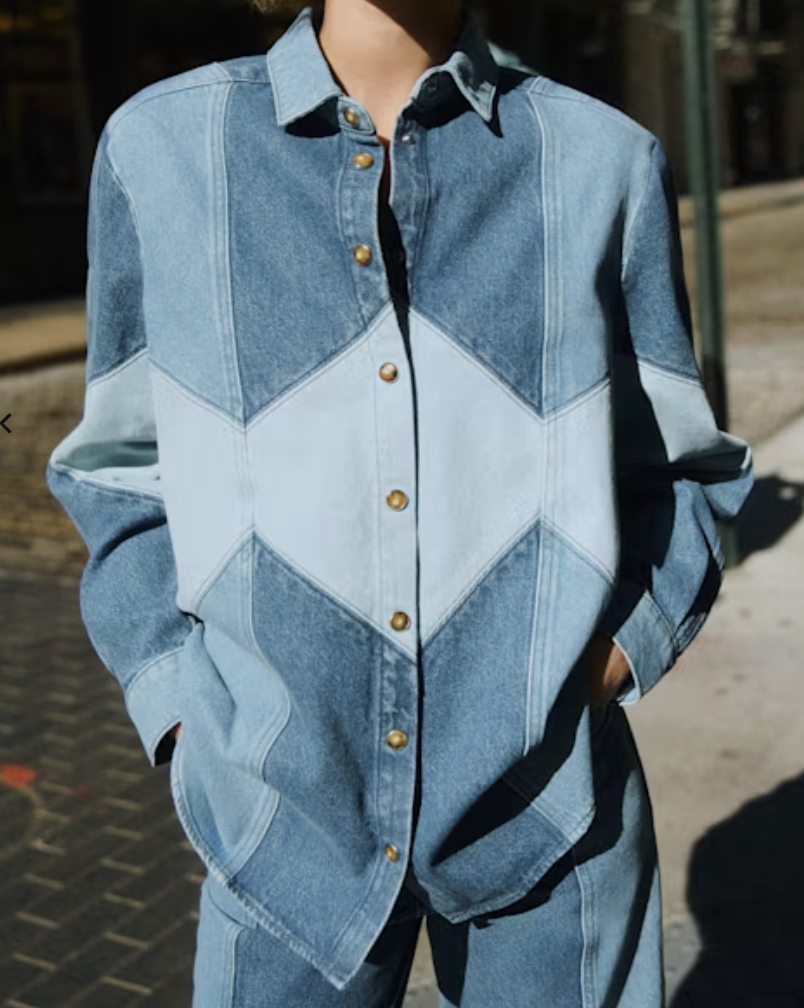 Shirt, £125, Sezane