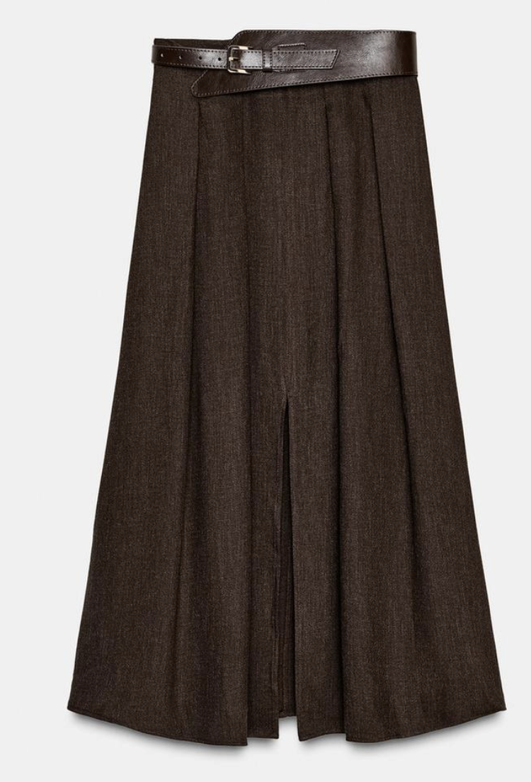 Skirt, £49.99, Zara