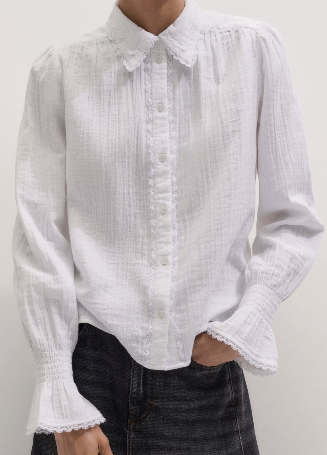 Blouse, £95, ME+EM
