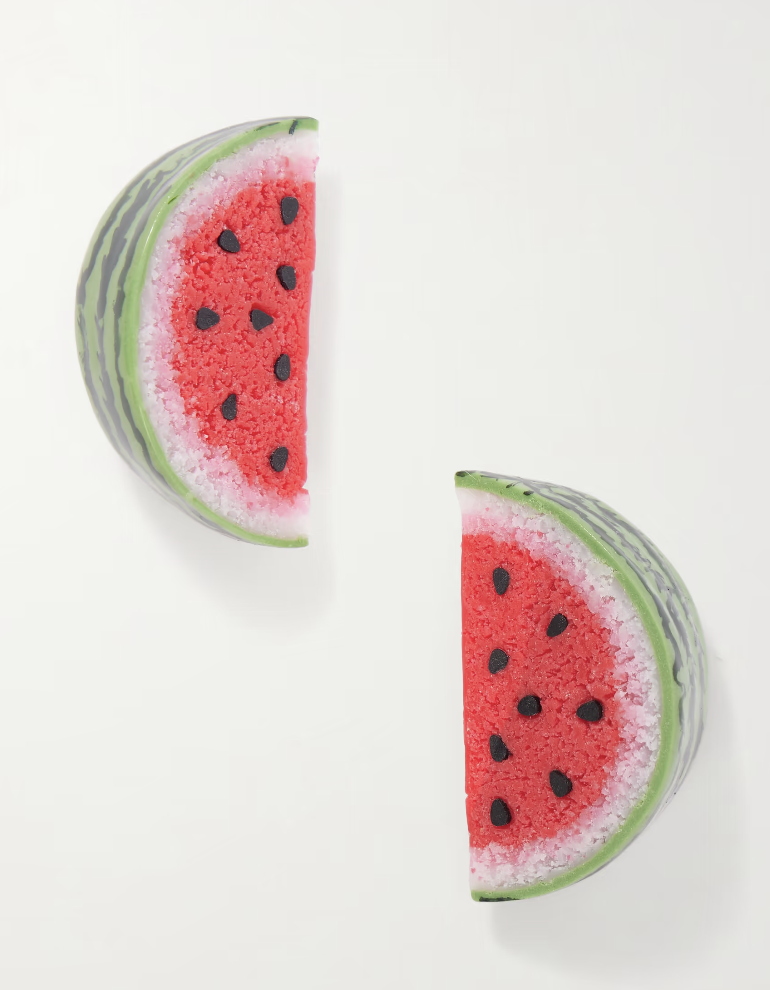 Earrings, £255, Jennifer Behr