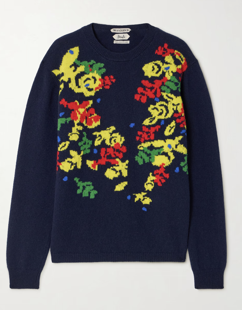 Jumper, £825, JW Anderson + Pringle