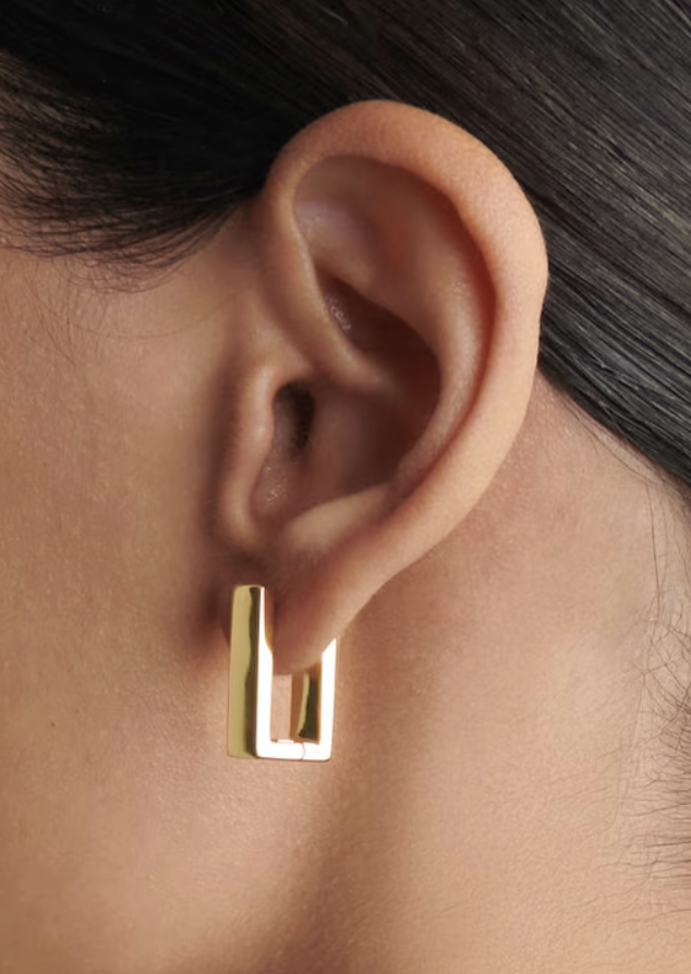 Earrings, £19, COS