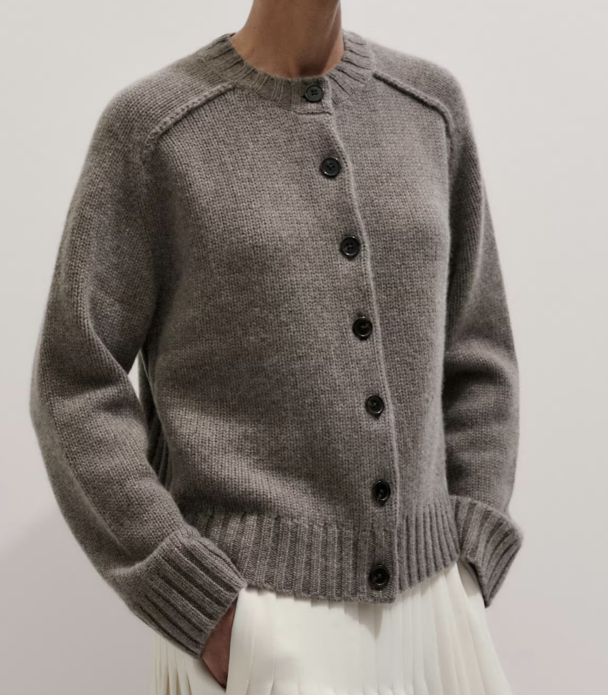 Cardigan, £250, ME+EM