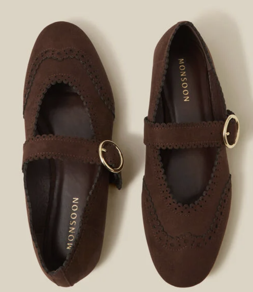Shoes, £45, Monsoon