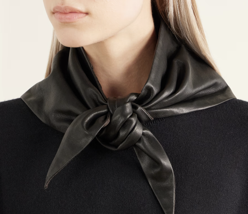 Scarf, £375, Christophe Lemaire