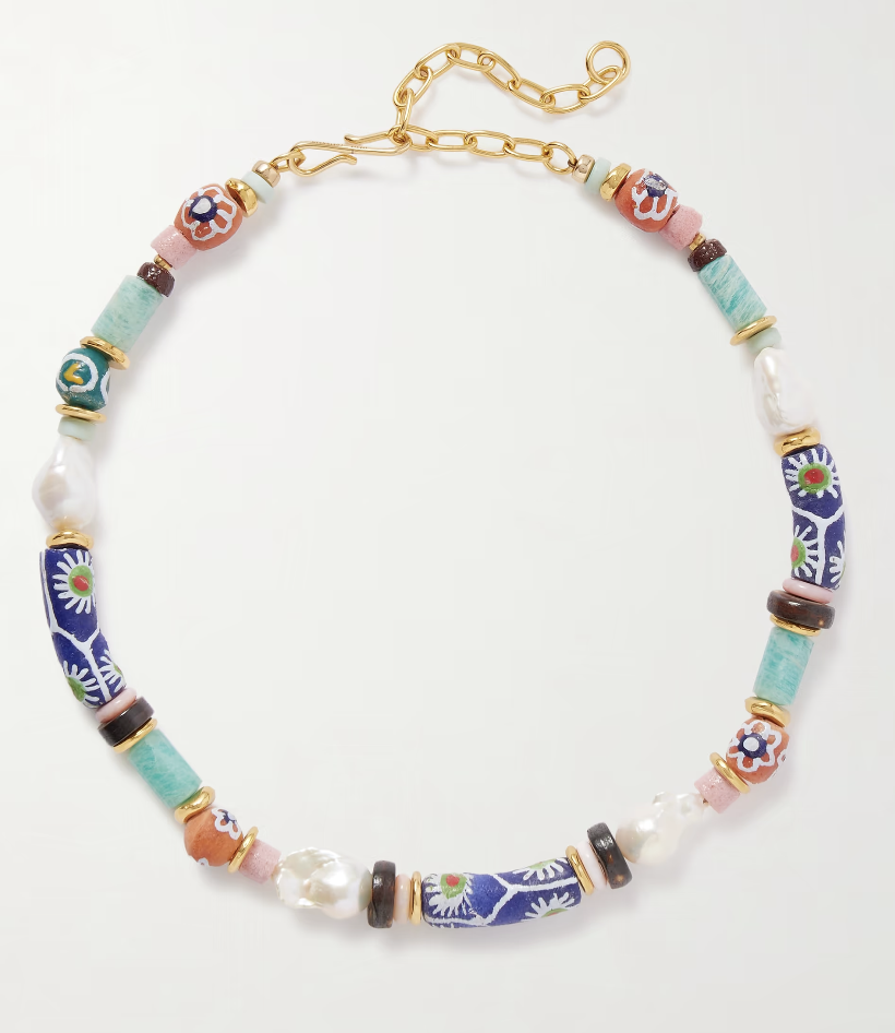 Necklace, £305, Lizzie Fortunato