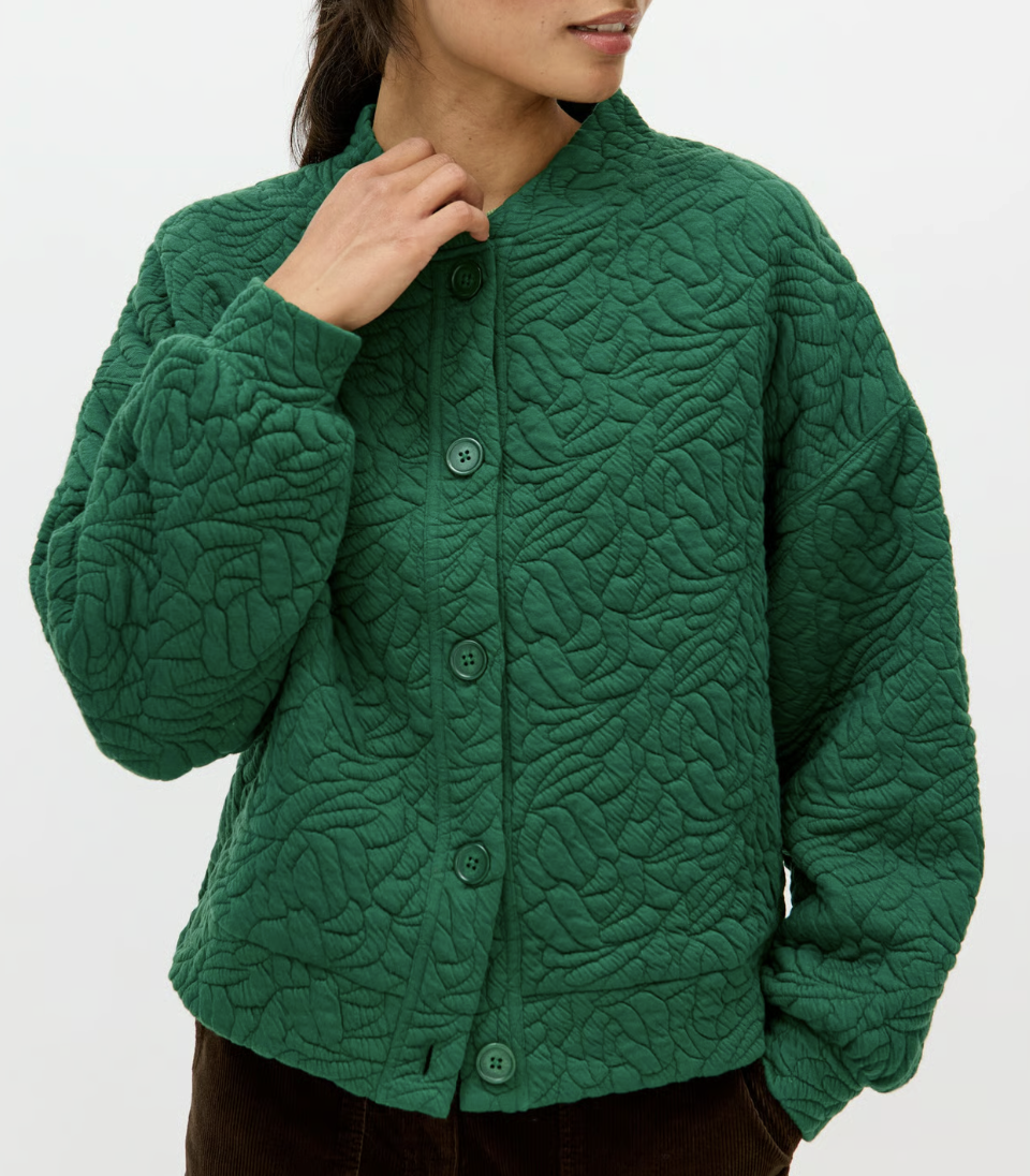 Jacket, £60, Oliver Bonas