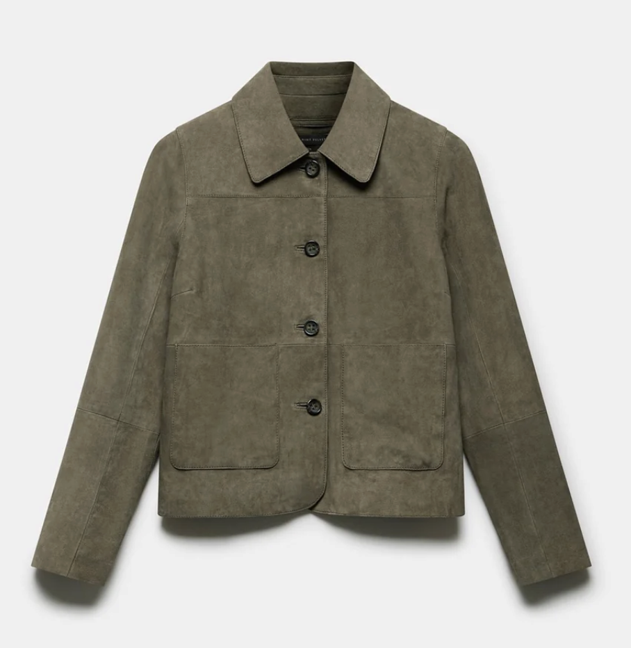 Jacket, £299, Mint Velvet