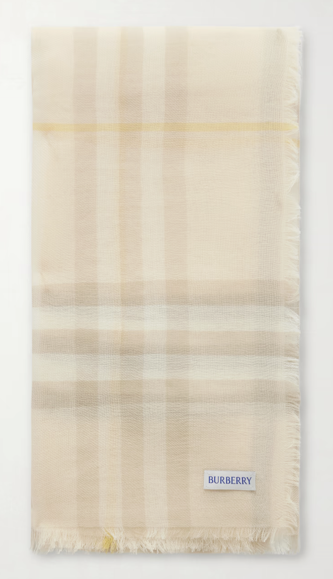 Scarf, £355, Burberry