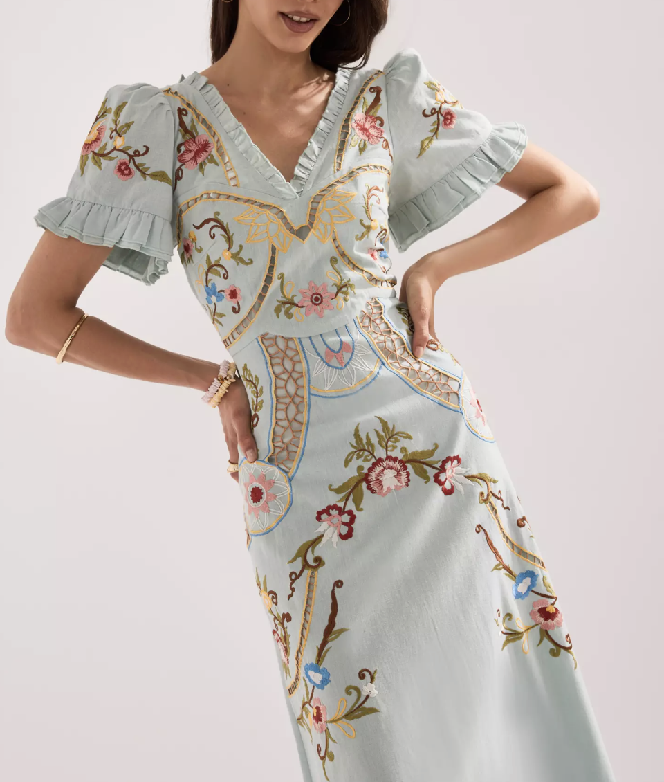 Dress, £158, Anthropologie