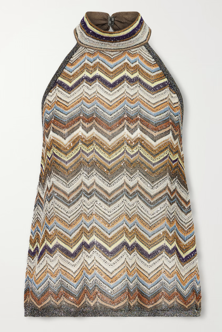 Top, £900, Missoni