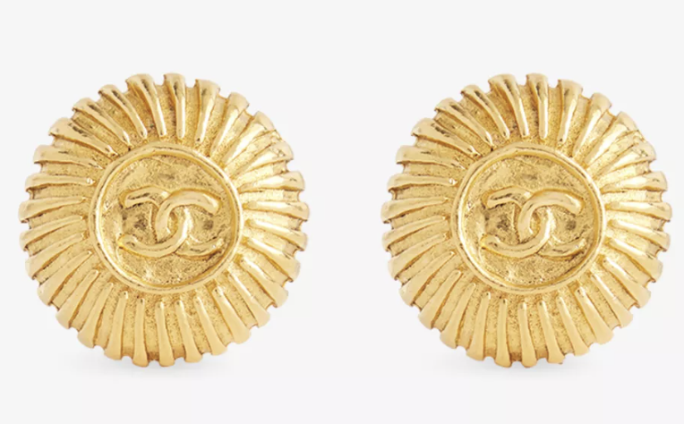 Pre-loved earrings, £440, Chanel