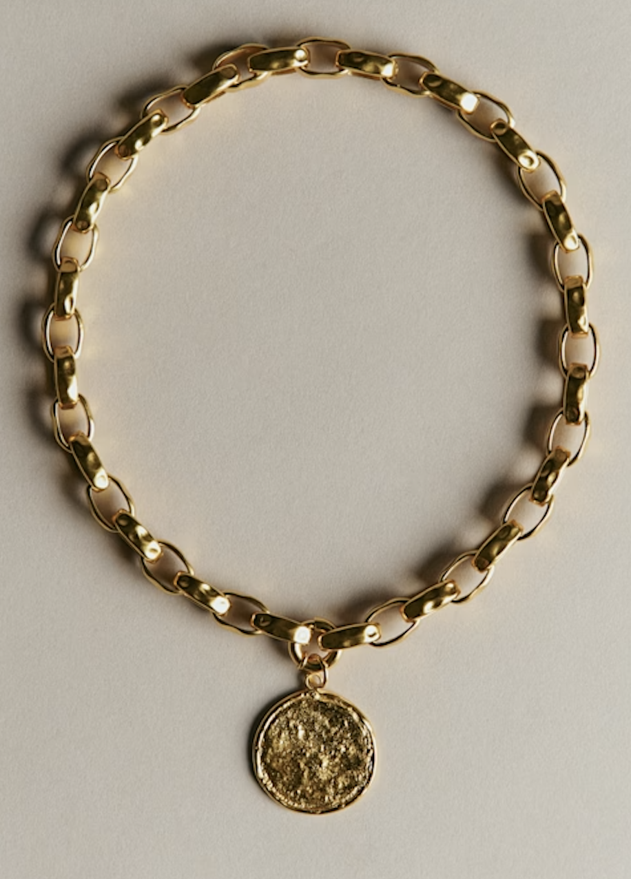 Necklace, £125, Sezane