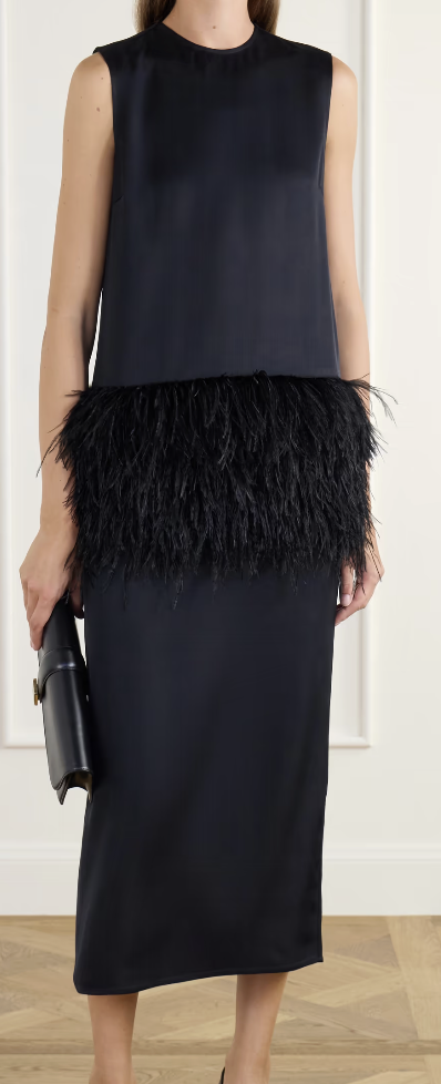 Dress, £560, Loulou de Saison
