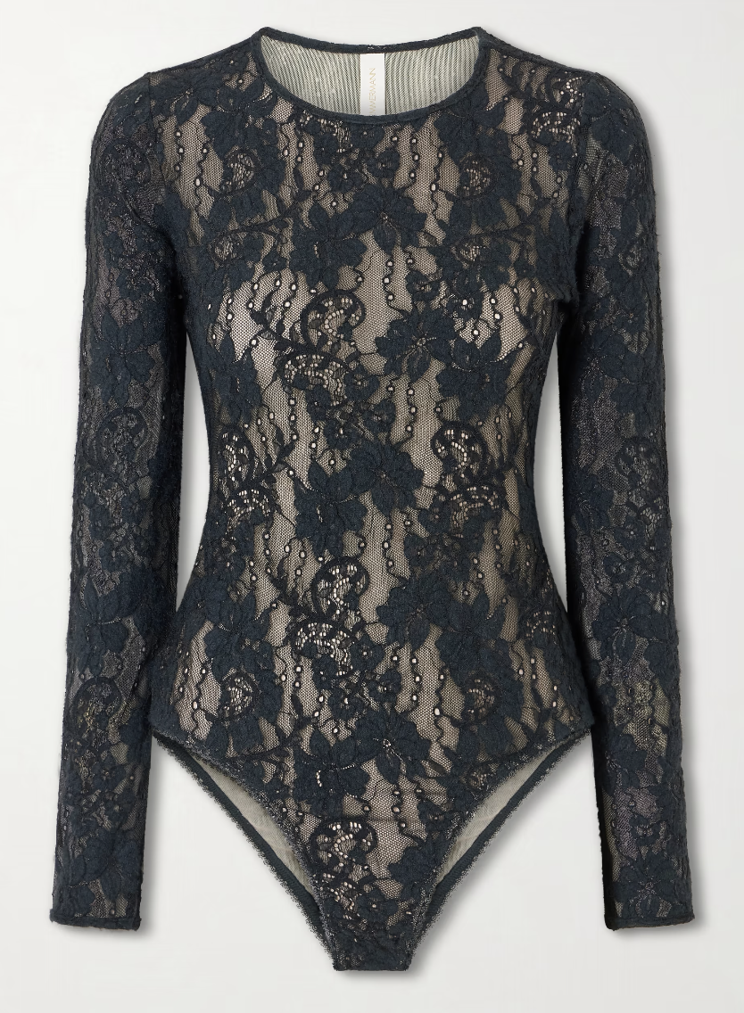 Bodysuit, £325, Zimmermann