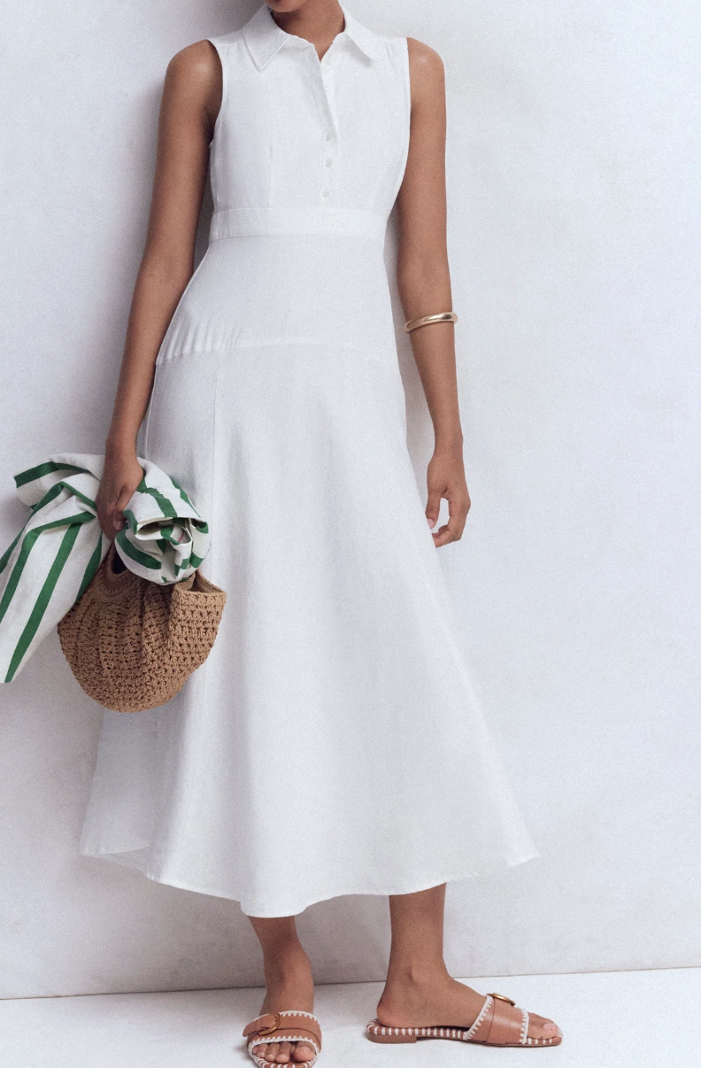 Dress, £159, Boden