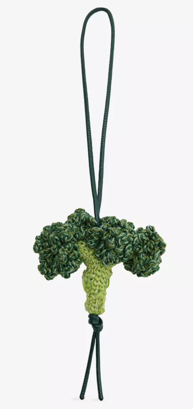 Bag charm, £270, JW Anderson