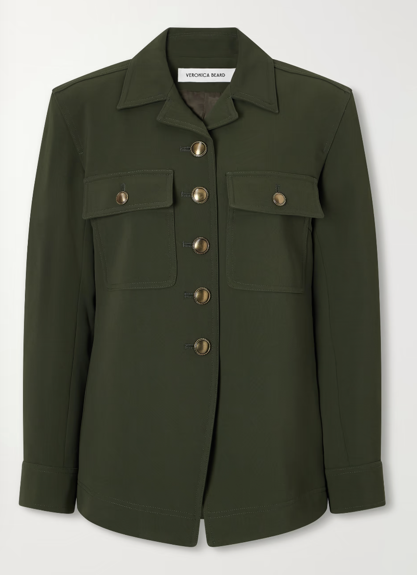 Jacket, £565, Veronica Beard