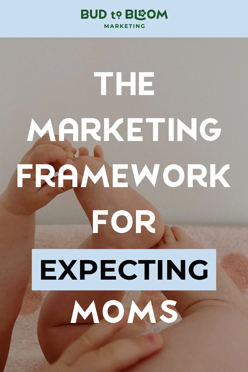 Marketing framework for expecting moms about to take a maternity leave