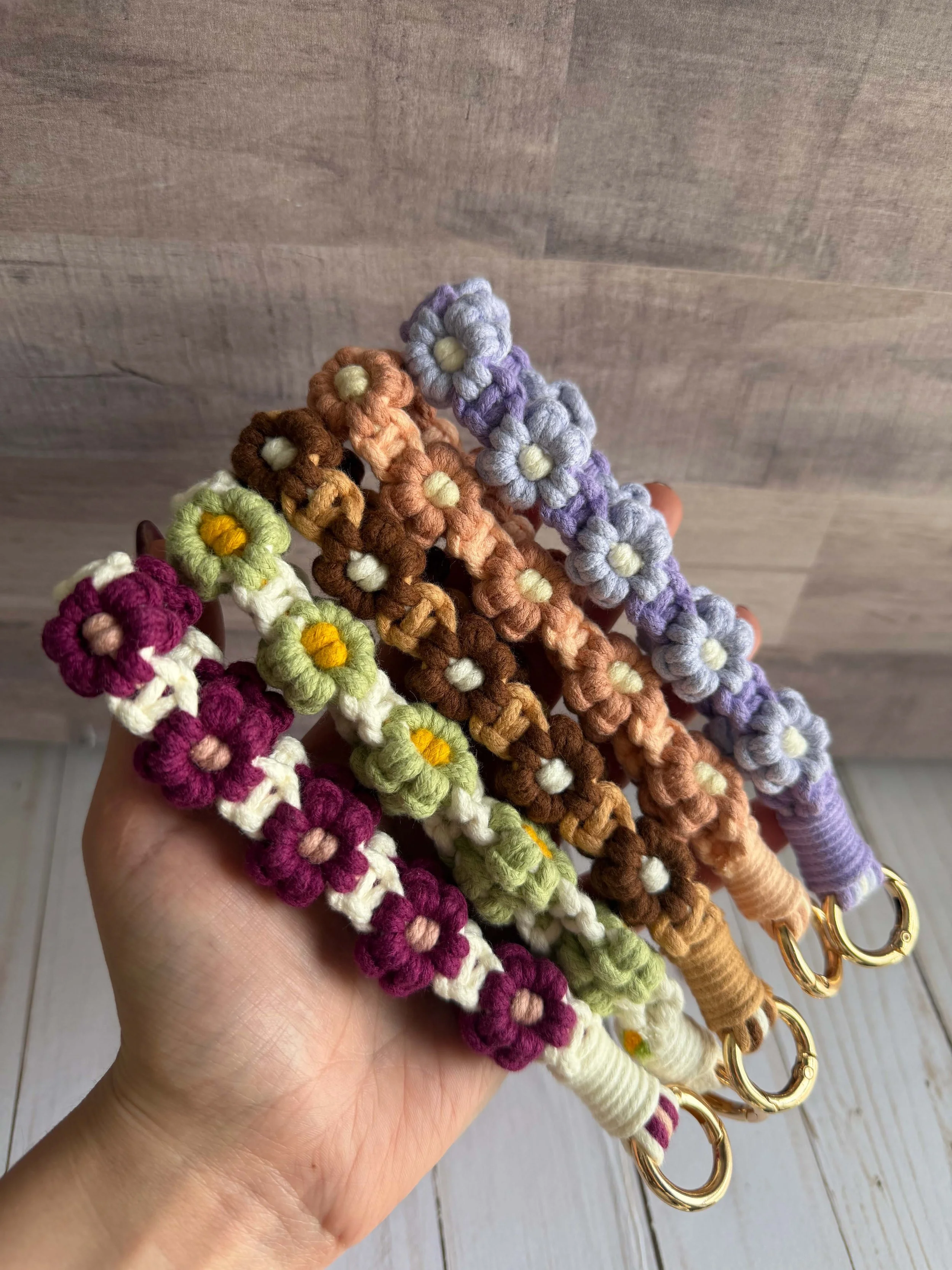 Flower Wristlet