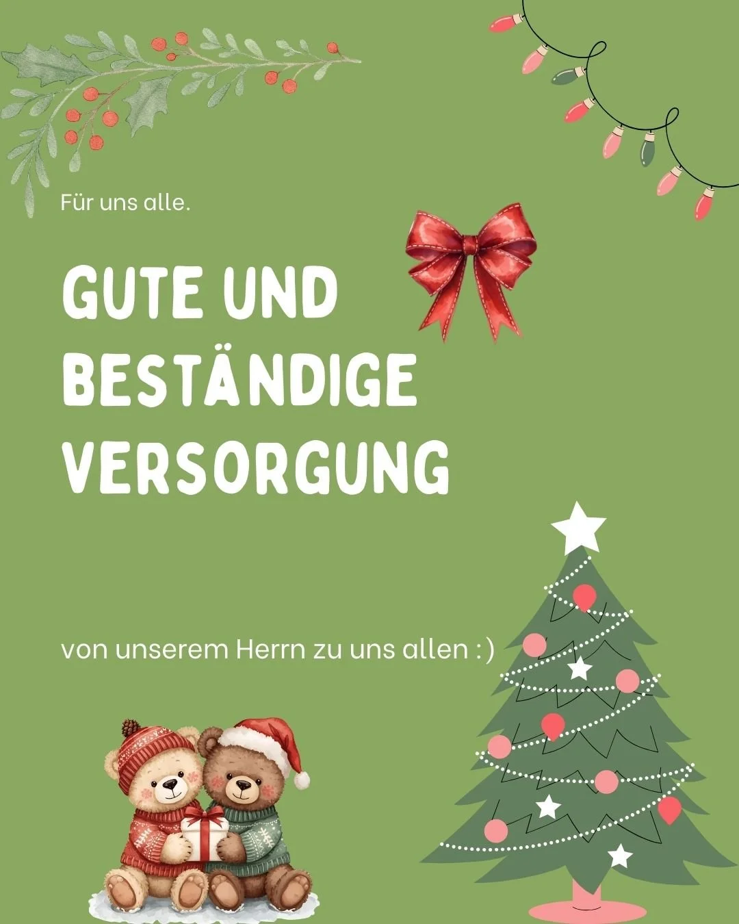 Wir alle werden mit dem besten Plan versorgt 🌟☺️🫰.