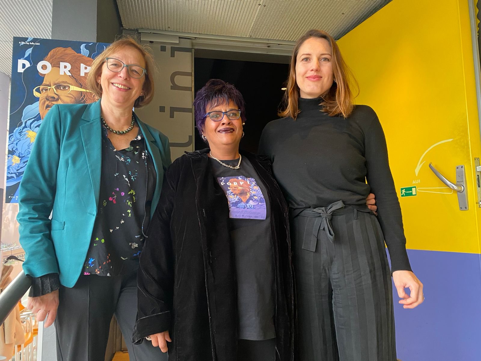Barbara Straub (Dep. of equality, city of Stuttgart), Lana O'Neill and Julia Jaki 