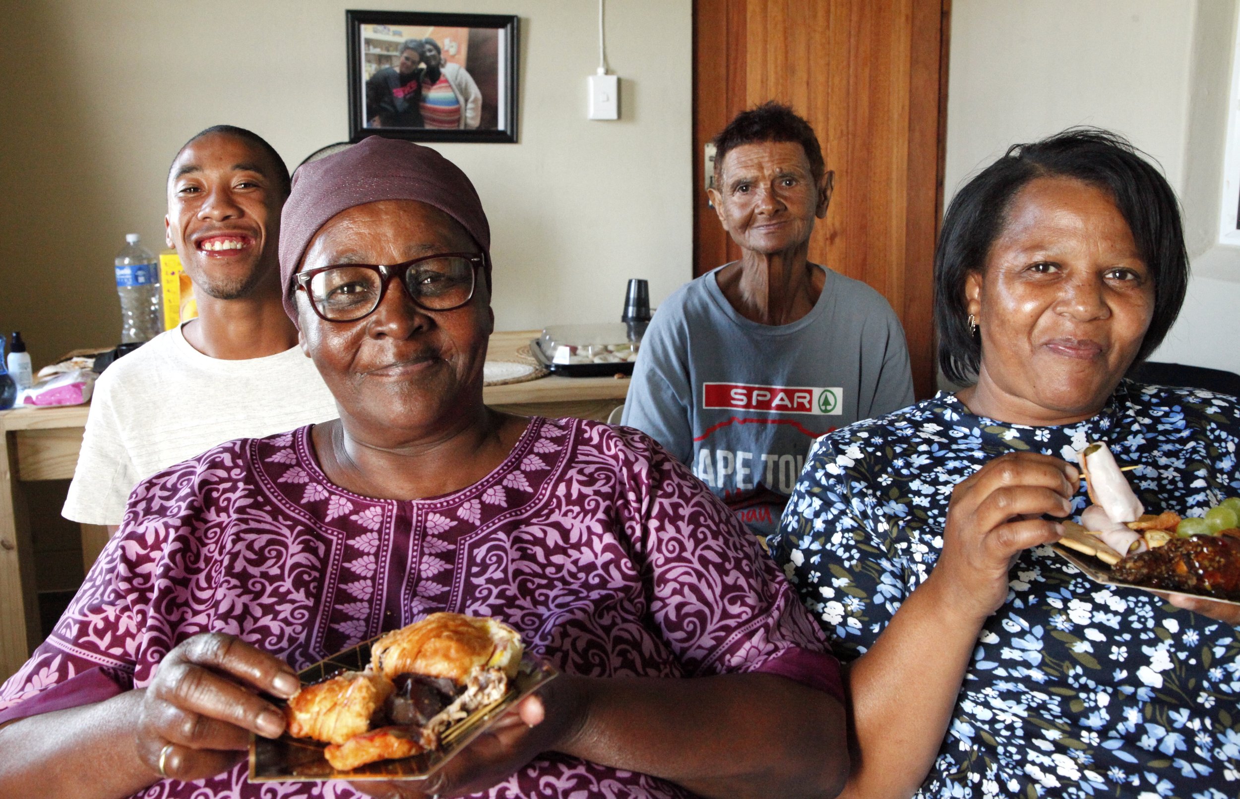 Dylan, Auntie Selma and Auntie Norma