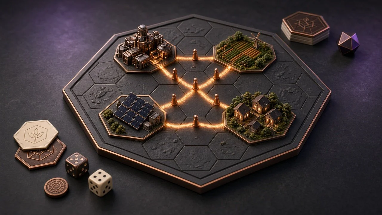 Game design theory: the city as a serious game board.