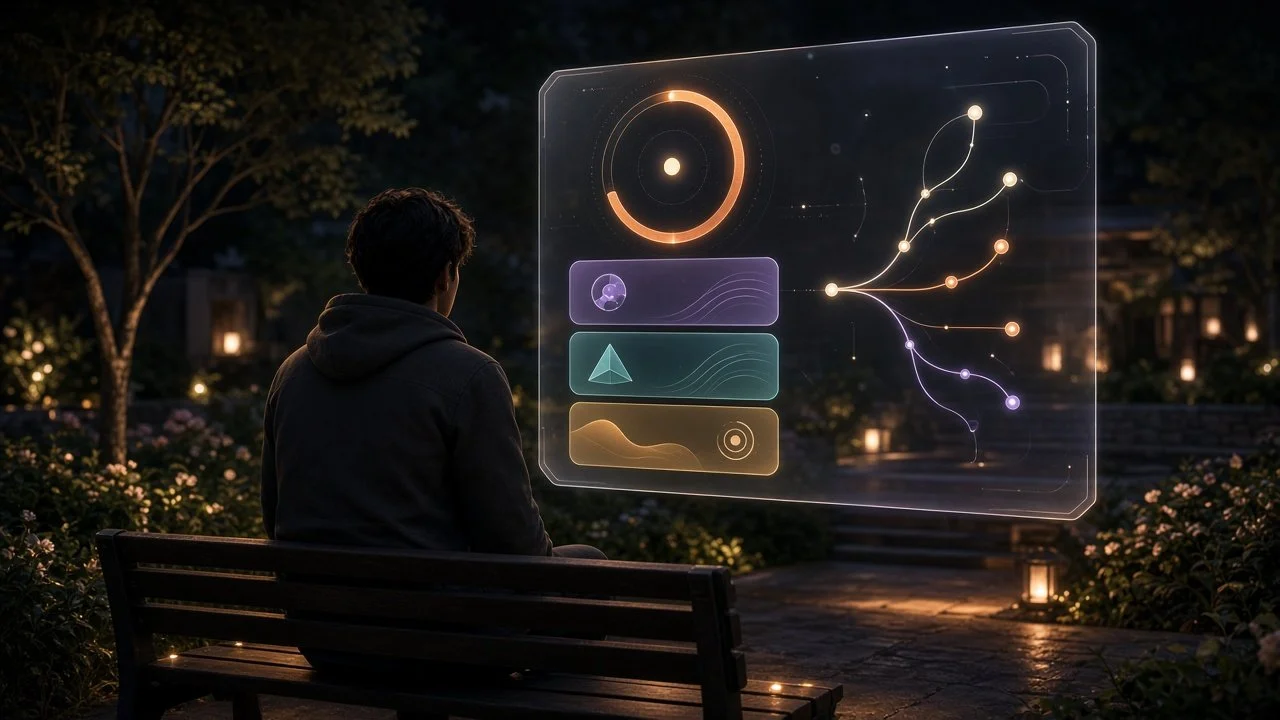 UX engineering: a personal quest companion interface.