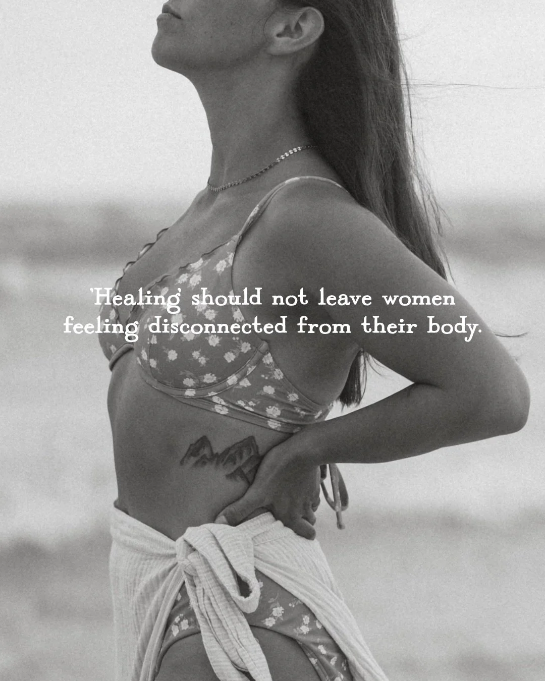 For a long time, women were trapped in cycles of restriction, stress, fear, and disconnection from their body.

Then the wellness space started recognizing the harm that was happening and thankfully, the narrative began changing. 

Women began slowin