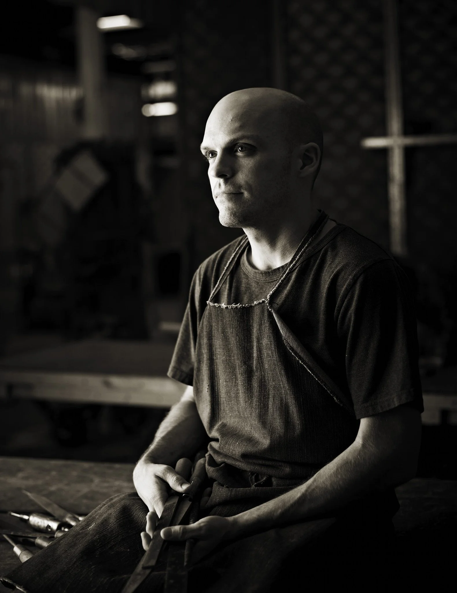 commercial-industrial-environmental-portrait-craftsman-workshop-apron-by-kip-dawkins